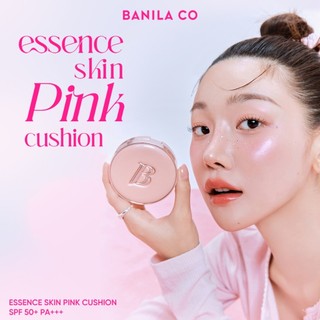 [LIVE] Phấn Nước Mỏng Mịn Trong Trẻo  Banila Co Essence Skin Pink Cushion SPF50+ Pa+++ Cho Lớp Nền Căng Bóng 12G
