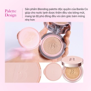 [KOL] Phấn Nước Mỏng Mịn Trong Trẻo  Banila Co Essence Skin Pink Cushion SPF50+ Pa+++ Cho Lớp Nền Căng Bóng