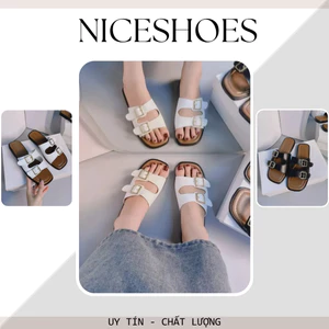 Dép Lê Hai Khoá Ngang, Dép Nữ Quai Ngang Đế Êm Mềm Dẻo (CÓ HỖ TRỢ ĐỔI SIZE) || Mã N44