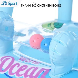 Phao bơi có mái che chống tia UV cho bé, ghế ngồi an toàn chống lật chất liệu PVC cao cấp PXC-MC02