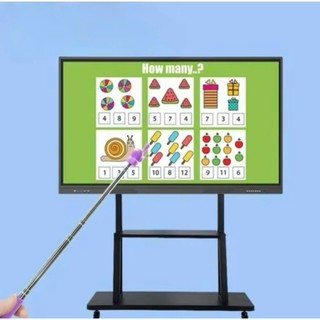 Set 5 Cây Chỉ Bảng Thông Minh Màu Pastel, Giáo Cụ Dạy Học Dành Cho Giáo Viên, Giảng Viên, Học Sinh