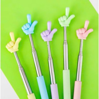 Set 5 Cây Chỉ Bảng Thông Minh Màu Pastel, Giáo Cụ Dạy Học Dành Cho Giáo Viên, Giảng Viên, Học Sinh