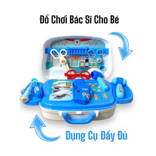 Bộ đồ chơi nhập vai valy bác sỹ cho bé có quai xách