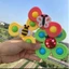 CON QUAY SPINNER HÌNH CÔN TRÙNG MINI - Set 3 Con Quay Spinner Côn Trùng,Bộ 3 Chong Chóng Bọ Cánh Cam Dính Tường