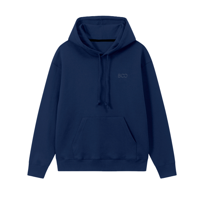 Áo Hoodie Nỉ Mũ BOO Chất Liệu Nỉ Da Cá In Logo Dập Nổi Dày Dặn, Ấm Áp Giữ Nhiệt Tốt