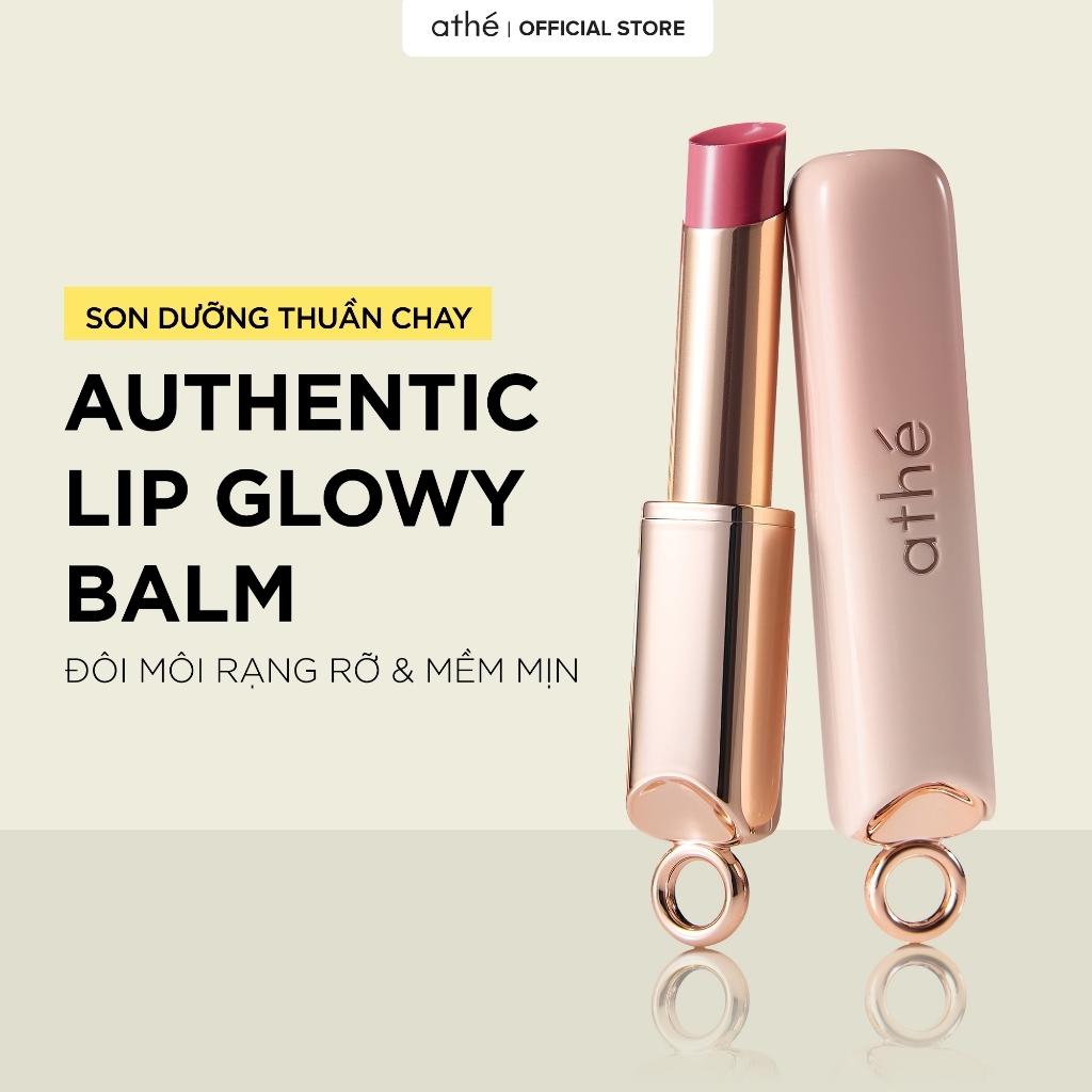 [HO x Athé] Son dưỡng căng bóng Athé Authentic Lip Glowy Balm cho đôi ...