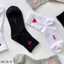 VỚ NỮ COTTON MARDINI CỔ CAO HÌNH TRÁI TIM 3 MÀU TRẺ TRUNG NỮ TÍNH