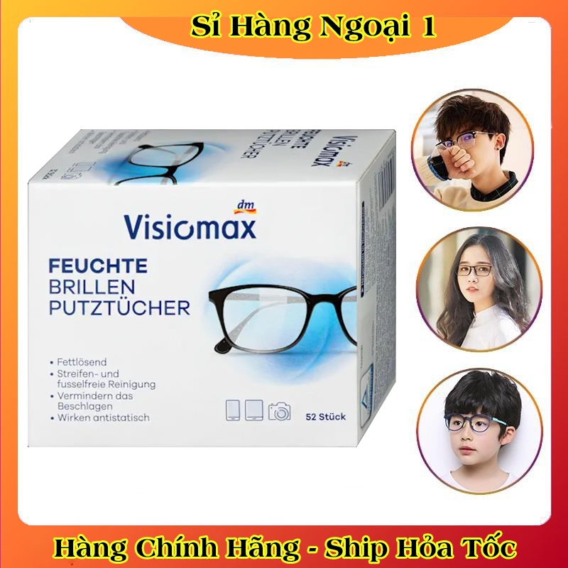 Giấy lau kính Visiomax của Đức