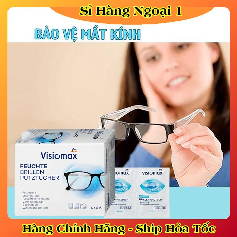 Giấy lau kính Visiomax của Đức