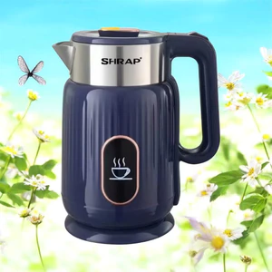 Ấm Siêu Tốc Mẫu Mới SHRAP SH-8. Dung Tích 3.2L Có 2 Lớp Cách Nhiệt, Công Suất 1500W Tự Động Ngắt Khi Sôi