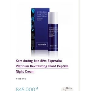 Kem dưỡng phục hồi ban đêm Experalta Platinum Cellular Revival Night Cream