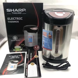 GIẢM GIÁ 60% Bình Thủy Điện Sharp KS-229 Dung tích 4.8 lít,Ấm siêu tốc Giữ nhiệt tốt, Sôi nhanh, Bảo hành chính hãng