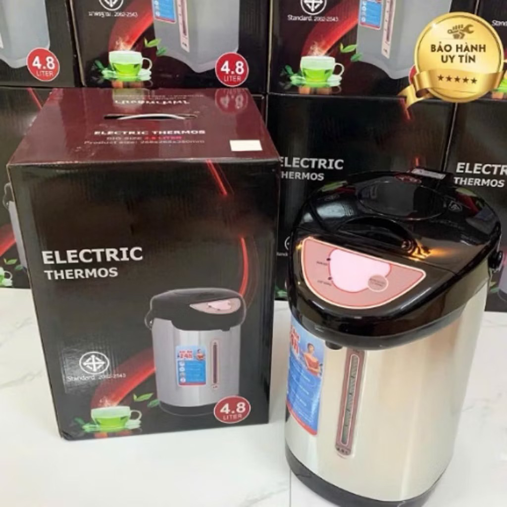 GIẢM GIÁ 60% Bình Thủy Điện Sharp KS-229 Dung tích 4.8 lít,Ấm siêu tốc Giữ nhiệt tốt, Sôi nhanh, Bảo hành chính hãng