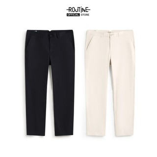 Quần Dài Kaki Nam Dobby Co Giãn Form Slim - Routine 10F25PCA015