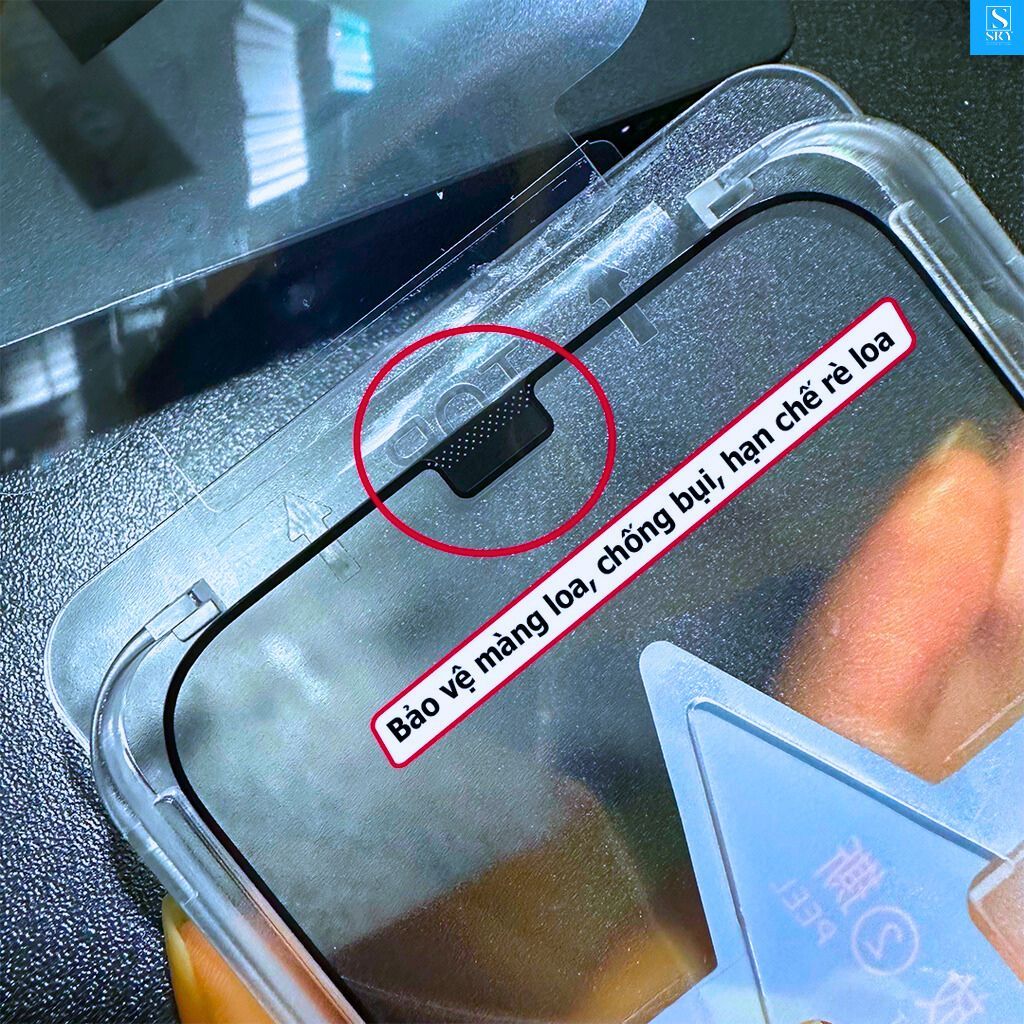 Kính cường lực chống nhìn trộm tự dán lọc bụi ESD iphone 17 ProMax 17 Air 16 ProMax 14 13 12 11 Pro Max Xs X Xr 15 Plus