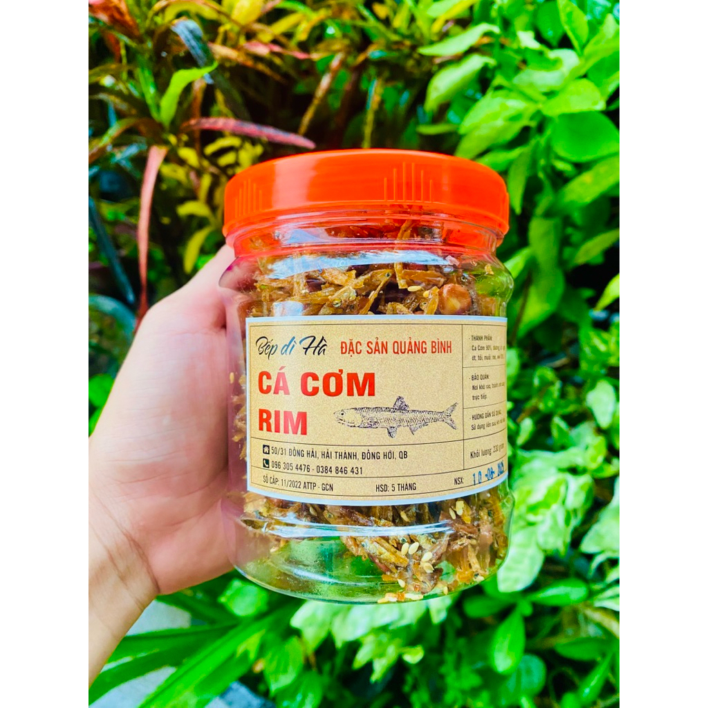 Cá cơm rim me lạc Quảng Bình - Đặc sản ăn liền | Hộp 200g ngon giòn đậm ...