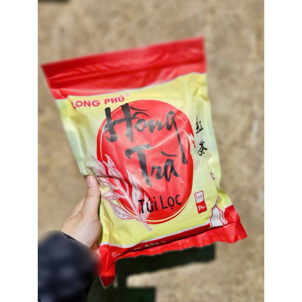 Trà Túi Lọc Long Phú Gói 300g – Nhiều Vị, Đậm Đà, Lưu Hương Lâu, Nguyên Liệu Pha Trà Sữa & Trái Cây