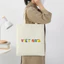 Túi tote có khóa Việt Nam ĐẬM NÉT VĂN HOÁ VIỆT Túi vải canvas đeo vai đi du lịch đi chơi 35x40cm tota0269