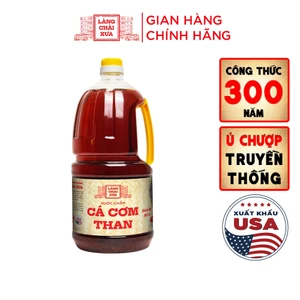 Nước Chấm Cá Cơm Than Làng Chài Xưa chai nhựa Đặc Biệt Thanh Dịu An toàn