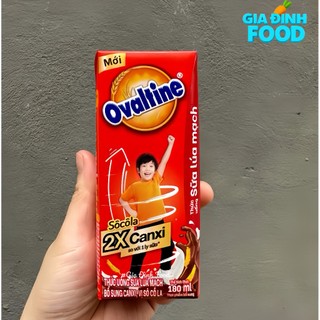 Thức uống lúa mạch hương vị sô-cô-la Ovaltine 180ml