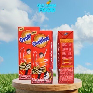 Thức uống lúa mạch hương vị sô-cô-la Ovaltine 180ml