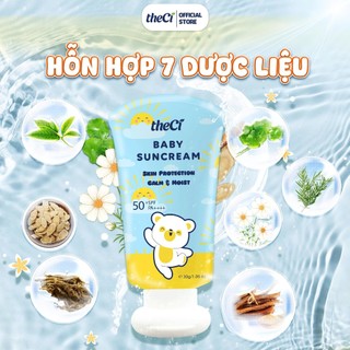 Kem Chống Nắng Cho Bé theCi 30G – Thành Phần Tự Nhiên, Không Cồn, Không Kích Ứng Phù Cho Bé Từ 6 Tháng Tuổi