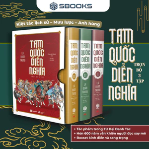 Sách - Combo 3 Cuốn Tam Quốc Diễn Nghĩa - La Quán Trung - Đại Danh Tác Trung Hoa ( Boxset ) - Người Trí Thức | Sbooks