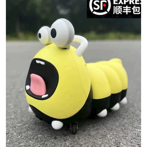 Xe chòi chân con sâu có nhạc có đèn siêu đáng yêu-mẫu mới
