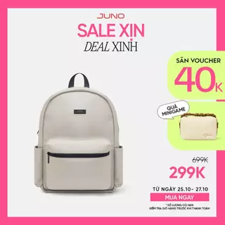 Balo Nữ Thời Trang JUNO Unisex Có Ngăn Đựng Laptop BL173