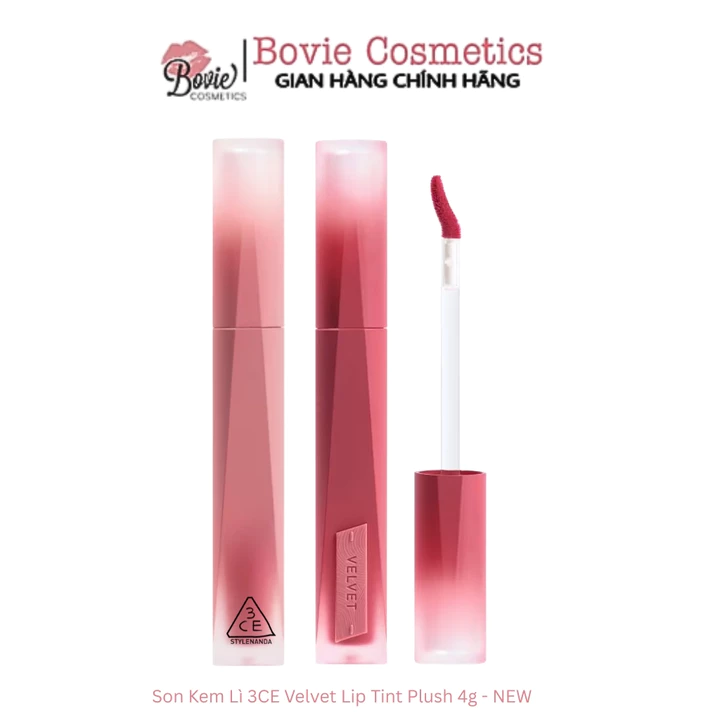 Son Kem Lì Mềm Mịn 3CE Velvet Lip Tint Plush 4g