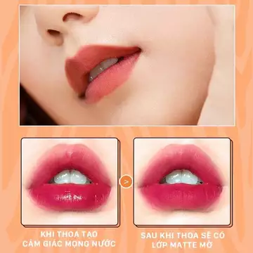 Son tint bóng UKISS bền màu, lâu trôi Ginger Cat Trek Water Tint 3.3g