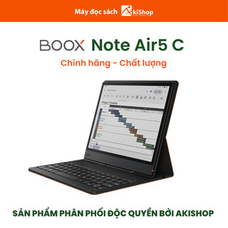 Máy đọc sách màu BOOX Note Air5 C (10.3 inch, Android 15, bút Pen3) - Sẵn hàng hỏa tốc HCM