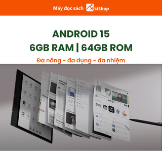 Máy đọc sách màu BOOX Note Air5 C (10.3 inch, Android 15, bút Pen3) - Sẵn hàng hỏa tốc HCM