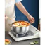 Giảm giá 60% Nồi Nấu Mì Lẩu Tokboki Hàn Quốc 18cm Quai Vàng chất liệu Inox Siêu Bền Dùng Được Mọi Loại Bếp