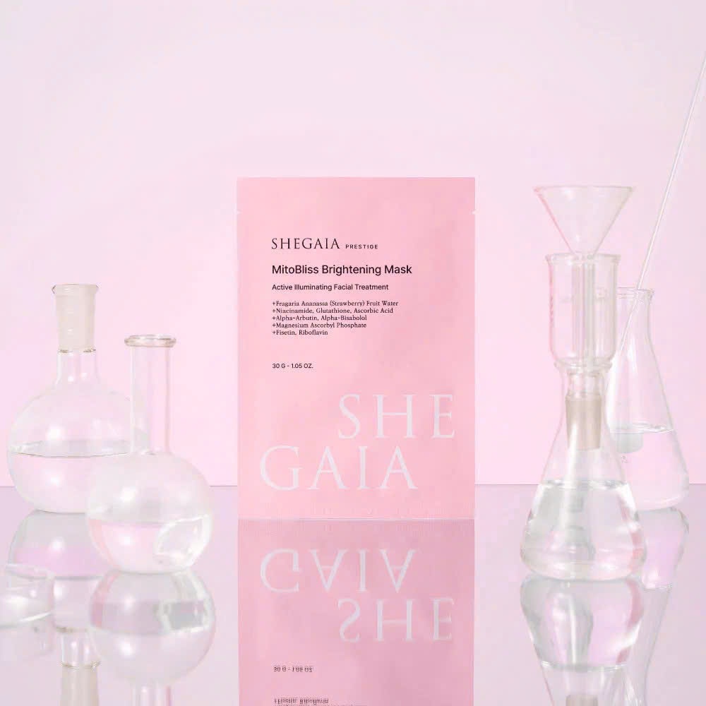 Mặt nạ SHEGAIA MitoBliss Brightening Mask 30 ml×10 – Làm sáng da