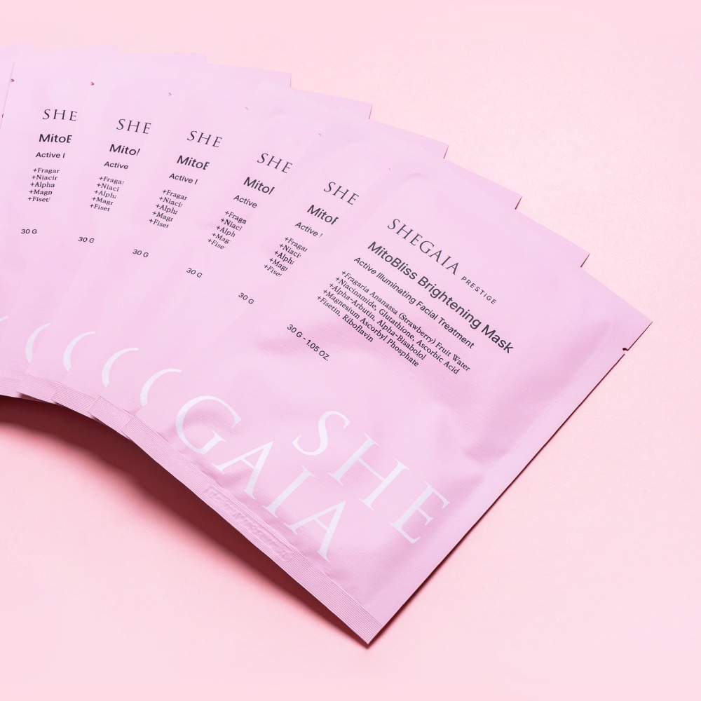 Mặt nạ SHEGAIA MitoBliss Brightening Mask 30 ml×10 – Làm sáng da