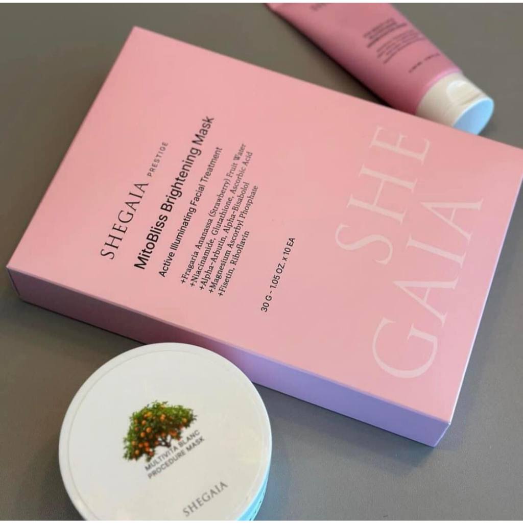 Mặt Nạ SHEGAIA MitoBliss Brightening Mask 30ml – Làm sáng da