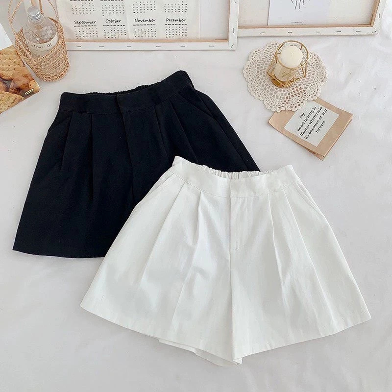 [Peinn]Quần short đũi_quần đùi đũi dáng váy siêu hot