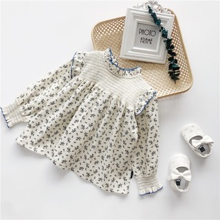 Áo Cho Bé Gái, Áo Dài Tay Cho Bé Gái Thiết Kế Cổ Cao Chất Liệu Cotton Mềm Mại