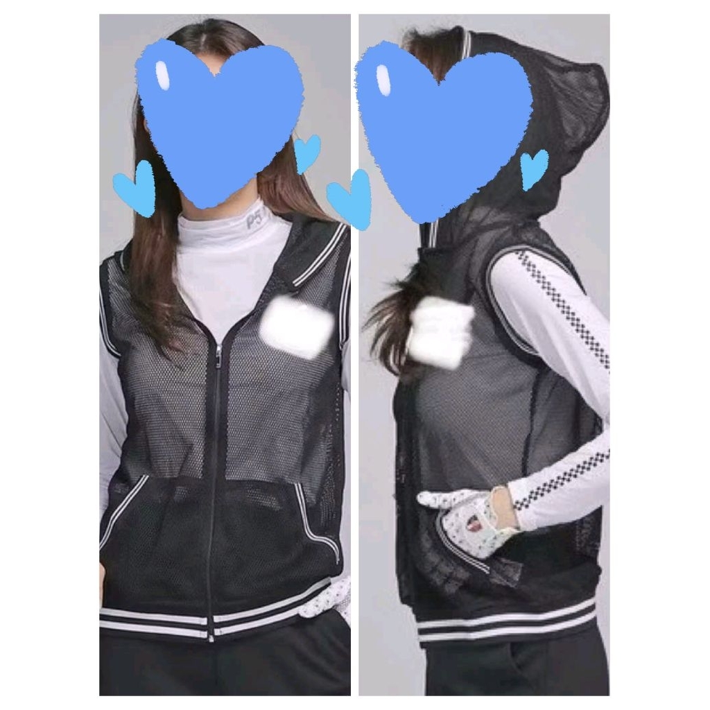 (BomoHouse) Áo khoác thể thao jacket lưới golf, tennis có nón bigsize full túi, tag - dư xịn