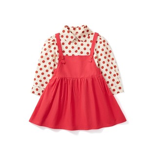 Váy Cho Bé Gái, Váy Yếm Cho Bé Gái Thiết Kế Dáng Xòe Chất Liệu Cotton Mềm Mại