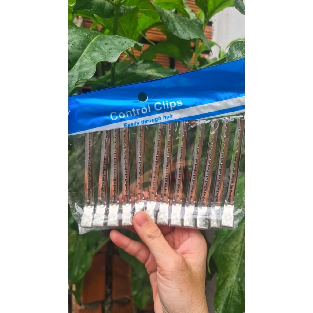 Kẹp mỏ vịt mini làm tóc chuyên dụng bằng thép không gỉ [chính hãng]