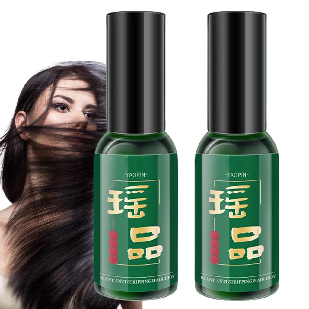 Tinh Chất Mọc Tóc Nhân Sâm YAOPIN CQRZEN - Xịt Mọc Tóc YAOPIN CQRZEN Kích Mọc Tóc, Giảm Rụng Tóc, Hói Đầu, Tóc Chắc