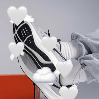 Giày thể thao chạy bộ cổ thấp mùa hè bigsize nam nữ màu trắng ghi đế eva cao cấp êm nhẹ , sneaker thời trang big size