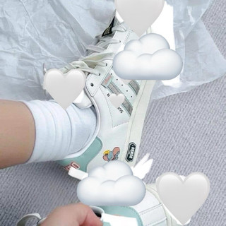 Giày thời trang bigsize nữ màu trắng hoạ tiết con voi dumbo cao cấp , sneaker trắng hottrend 2025 big size mùa hè