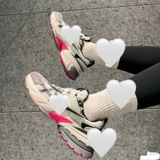 Giày thể thao bigsize nữ choei pickleball tenis cổ thấp mùa hè màu ghi hồng êm nhẹ , sneaker thời trang cao cấp big size