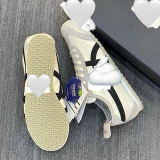 Giày thể thao bigsize nam nữ mùa hè Onit_suka màu trắng đen đế bệt êm nhẹ , sneaker thời trang cao cấp big size