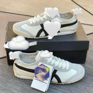 Giày thể thao bigsize nam nữ mùa hè Onit_suka màu trắng đen đế bệt êm nhẹ , sneaker thời trang cao cấp big size