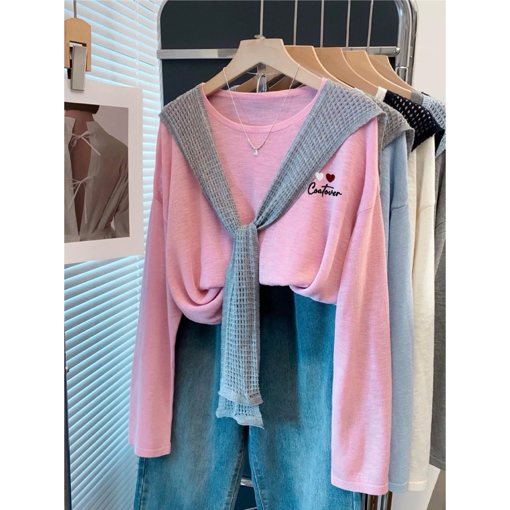 Áo thun dài tay Thu Đông 2025, Áo phông tay dài dáng rộng in hình JULY FASHION, chất thun xượt mềm mại