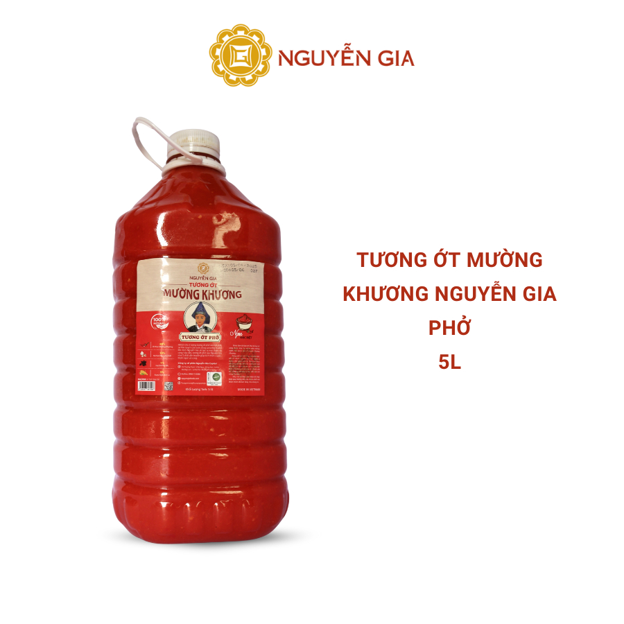 Tương Ớt Mường Khương Phở Đặc Biệt Nguyễn Gia 5L NGTO03